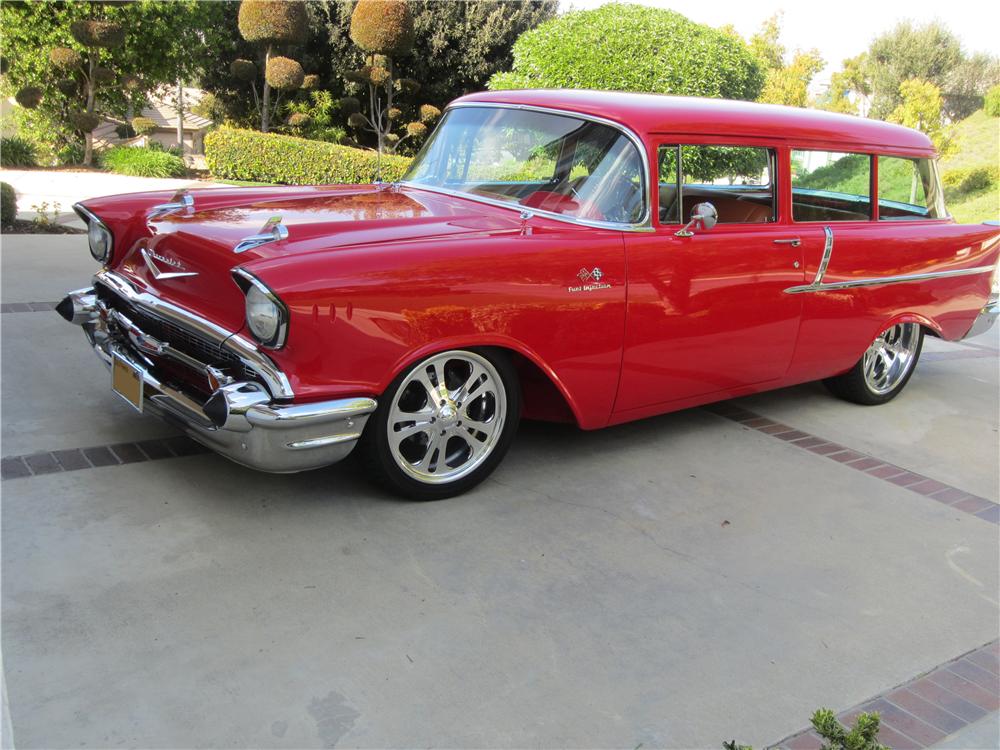 1957 CHEVROLET 150 CUSTOM WAGON