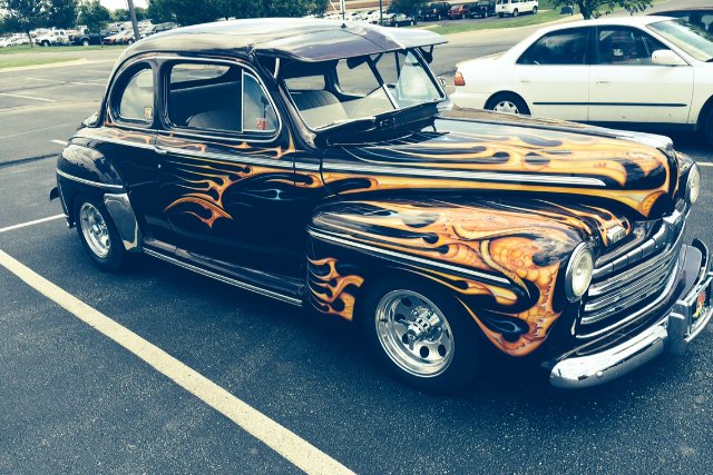 1946 FORD SUPER DELUXE CUSTOM 2 DOOR COUPE