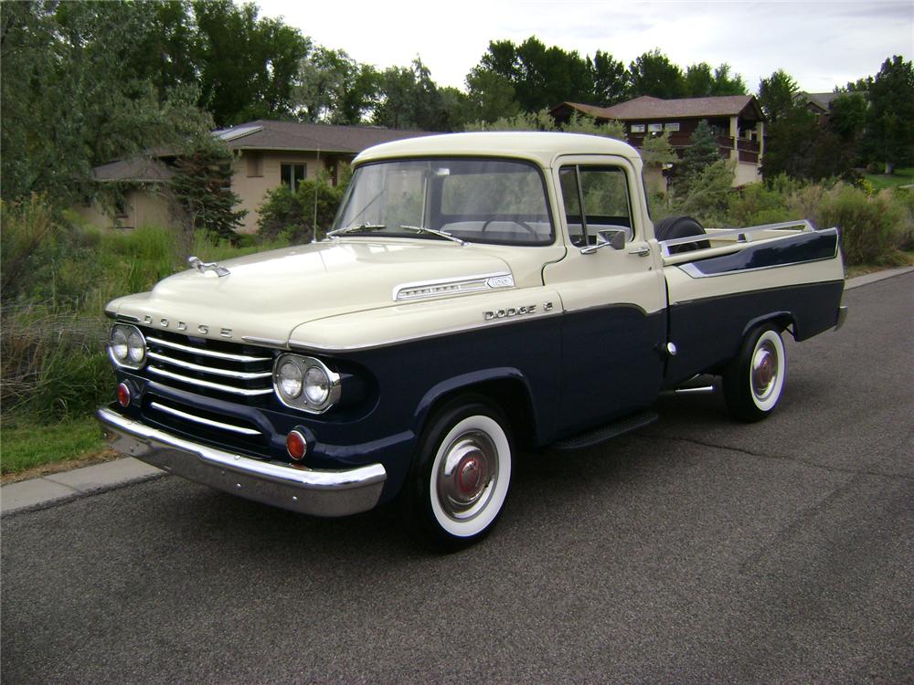 1958 DODGE SWEPTSIDE PICKUP