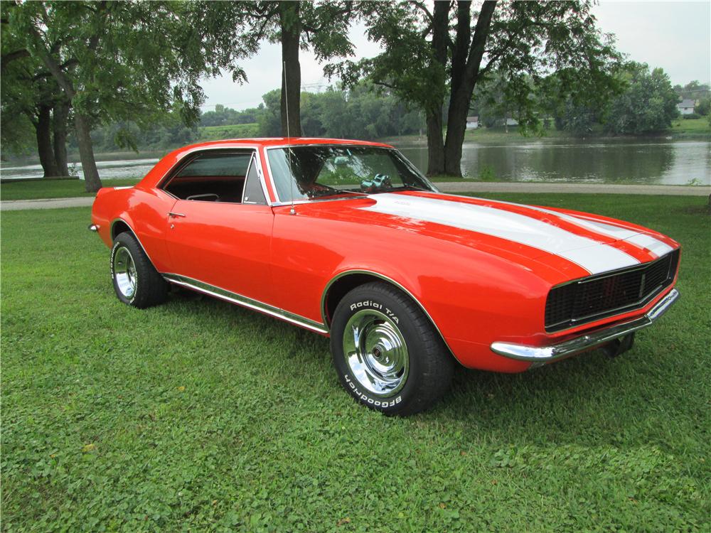 1967 CHEVROLET CAMARO CUSTOM 2 DOOR COUPE