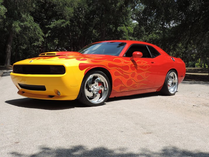 2009 DODGE CHALLENGER SRT8 CUSTOM 2 DOOR COUPE