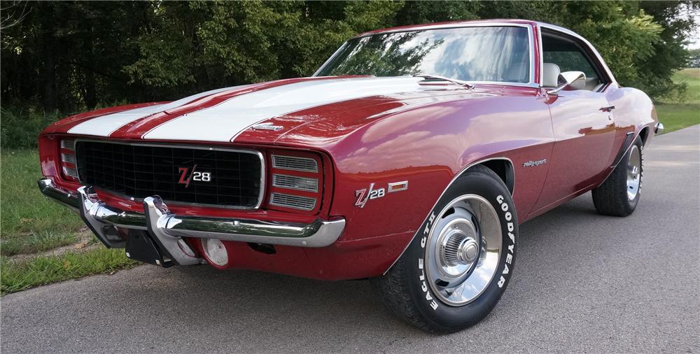 1969 CHEVROLET CAMARO 2 DOOR COUPE