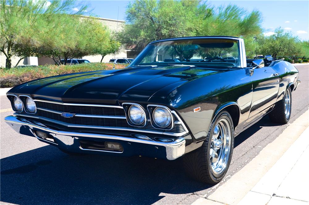 1969 CHEVROLET CHEVELLE MALIBU CUSTOM CONVERTIBLE