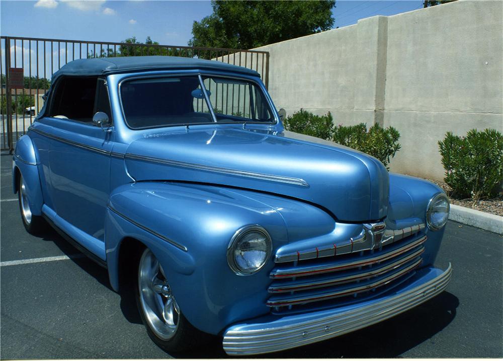 1946 FORD DELUXE CUSTOM CONVERTIBLE