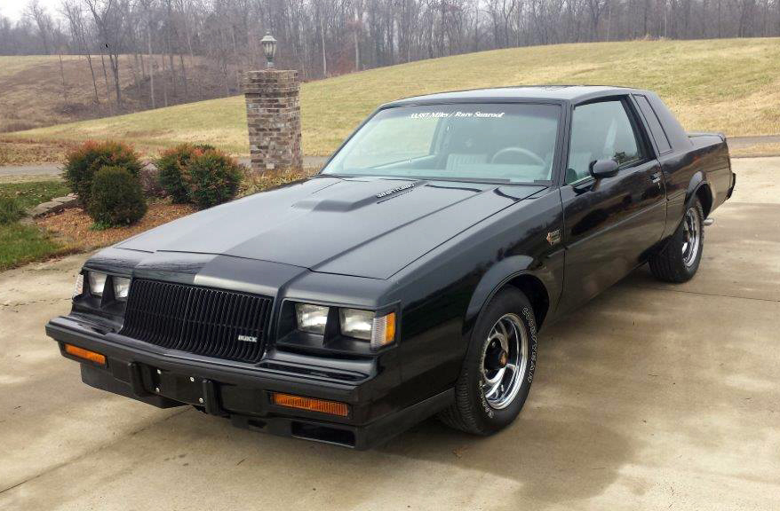 1987 BUICK GRAND NATIONAL 2 DOOR HARDTOP