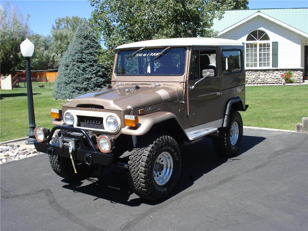 1970 TOYOTA LAND CRUISER FJ-40 CUSTOM SUV