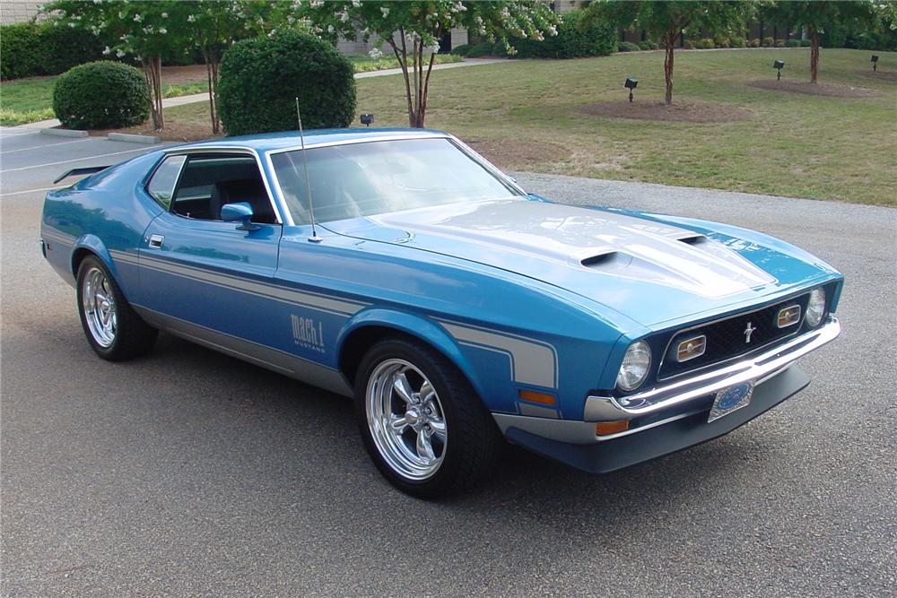 1972 FORD MUSTANG MACH 1 CUSTOM FASTBACK