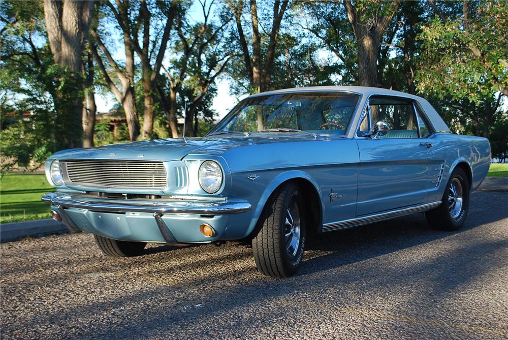 1966 FORD MUSTANG 2 DOOR HARDTOP