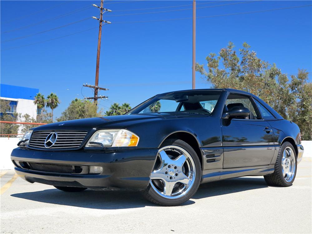 2001 MERCEDES-BENZ SL500 CONVERTIBLE