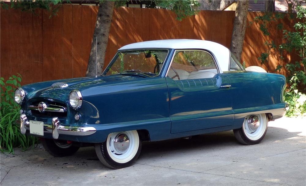 1955 NASH METROPOLITAN 2 DOOR COUPE