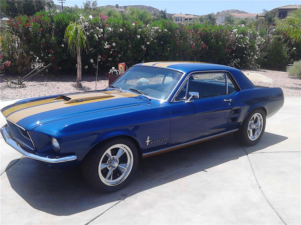 1967 FORD MUSTANG CUSTOM 2 DOOR HARDTOP