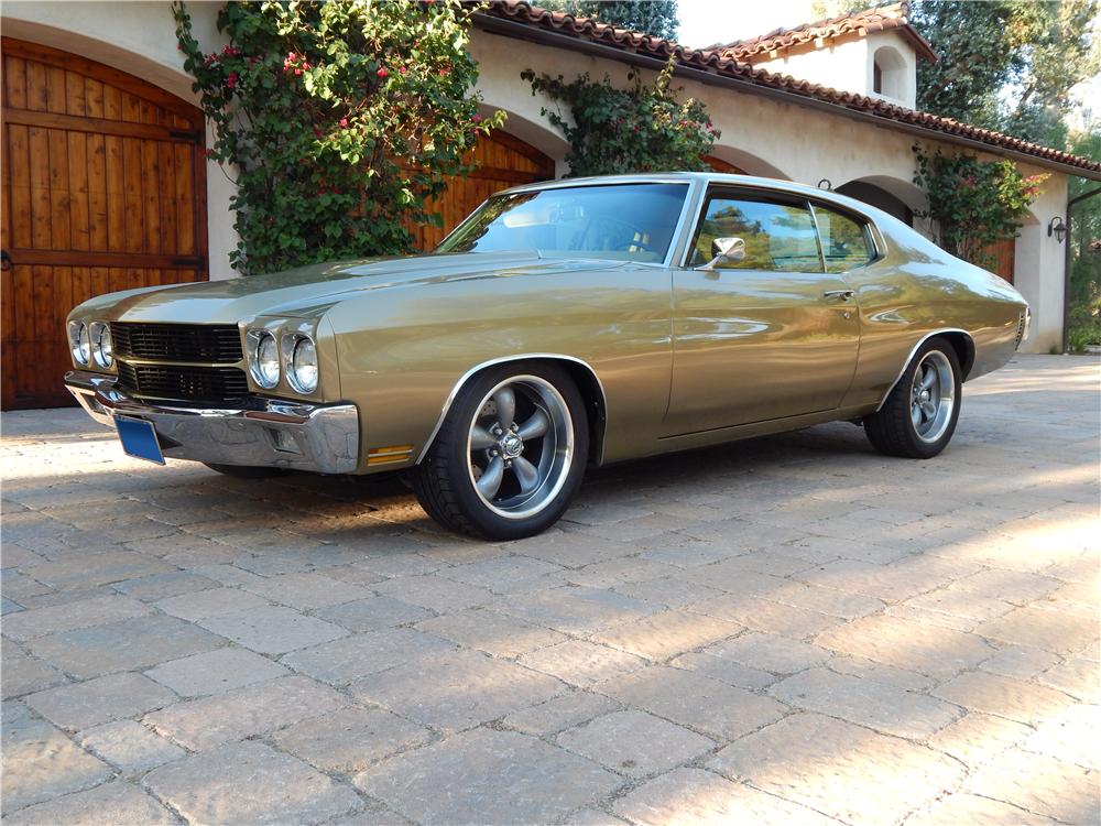 1970 CHEVROLET CHEVELLE MALIBU CUSTOM 2 DOOR HARDTOP