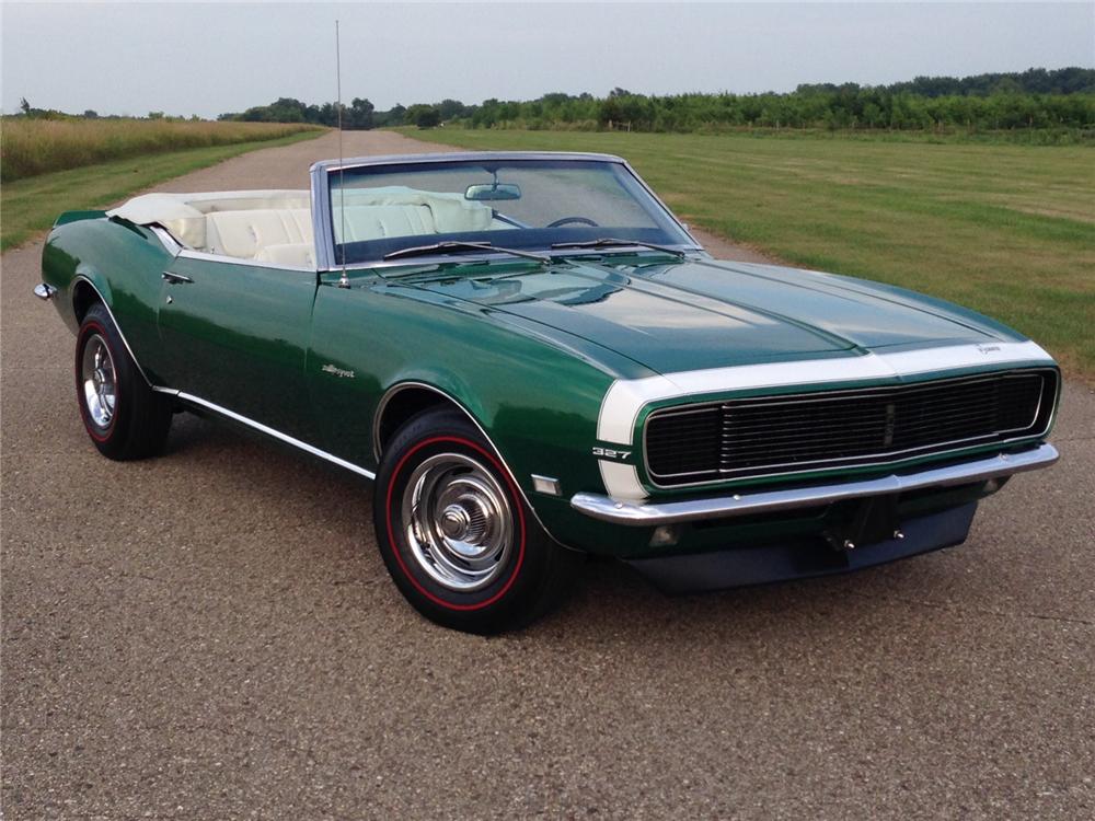 1968 CHEVROLET CAMARO RS CONVERTIBLE