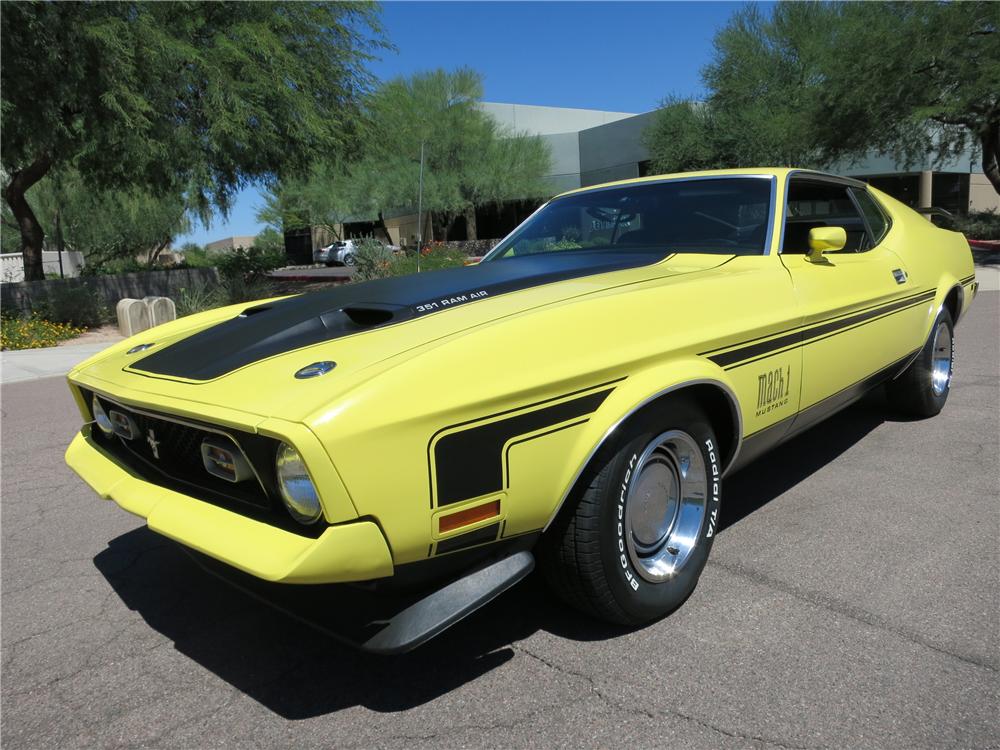 1971 FORD MUSTANG MACH 1 FASTBACK