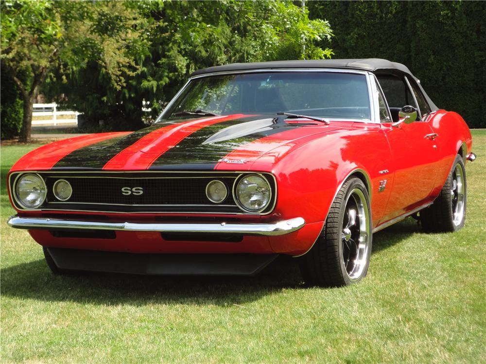 1967 CHEVROLET CAMARO CUSTOM CONVERTIBLE