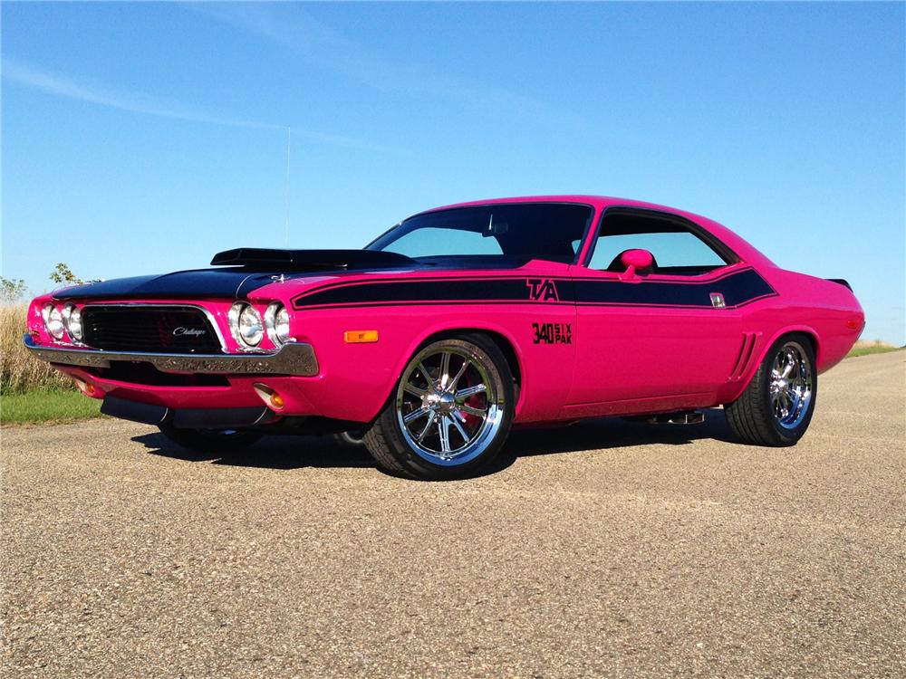 1973 DODGE CHALLENGER CUSTOM 2 DOOR COUPE