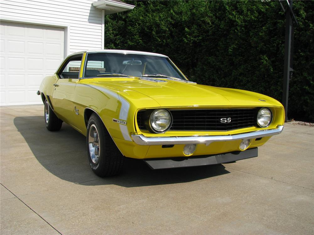 1969 CHEVROLET CAMARO SS 2 DOOR COUPE