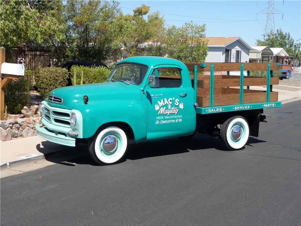 1956 STUDEBAKER TRANSTAR STAKE BED PICKUP