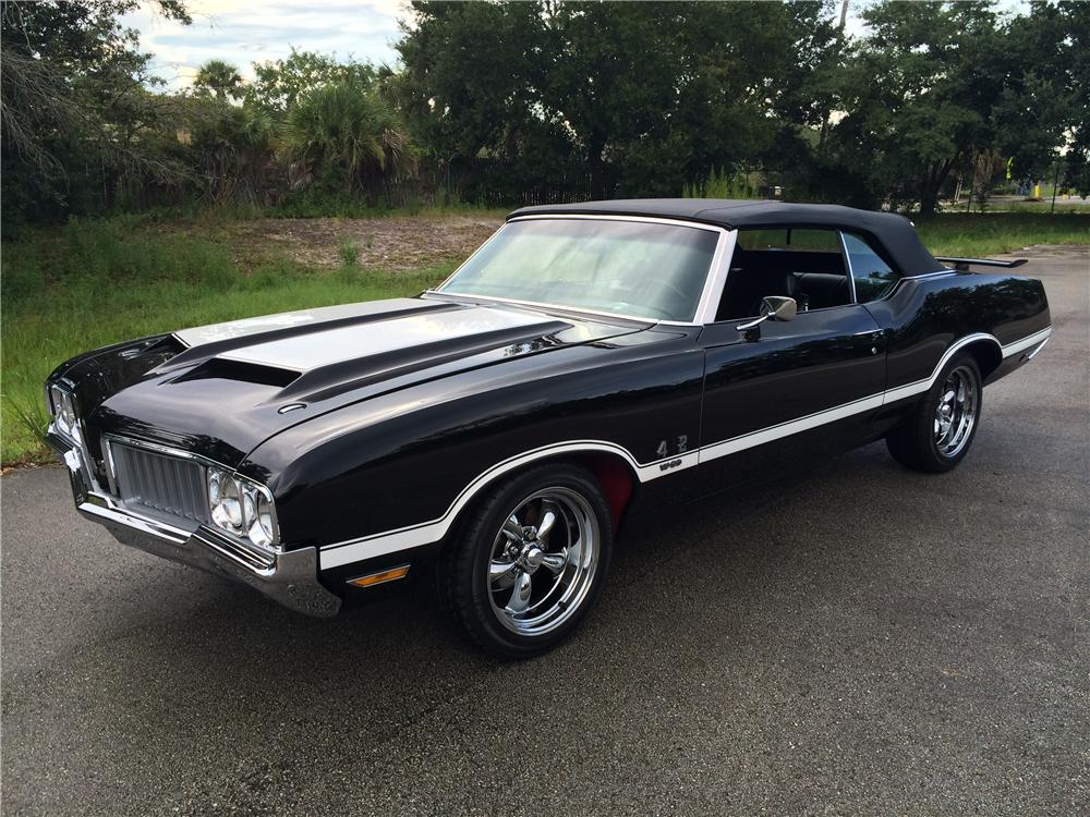 1970 OLDSMOBILE CUTLASS 442 CUSTOM CONVERTIBLE