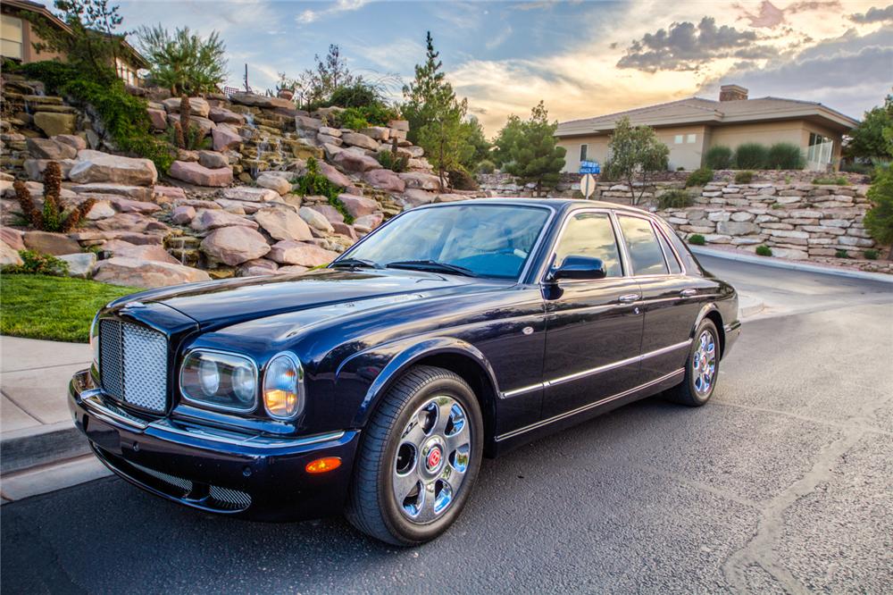 2000 BENTLEY ARNAGE RED LABEL TURBO 4 DOOR SEDAN