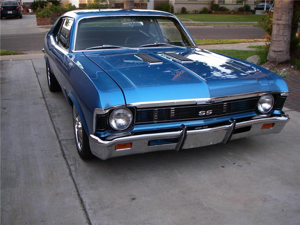 1969 CHEVROLET NOVA CUSTOM 2 DOOR COUPE