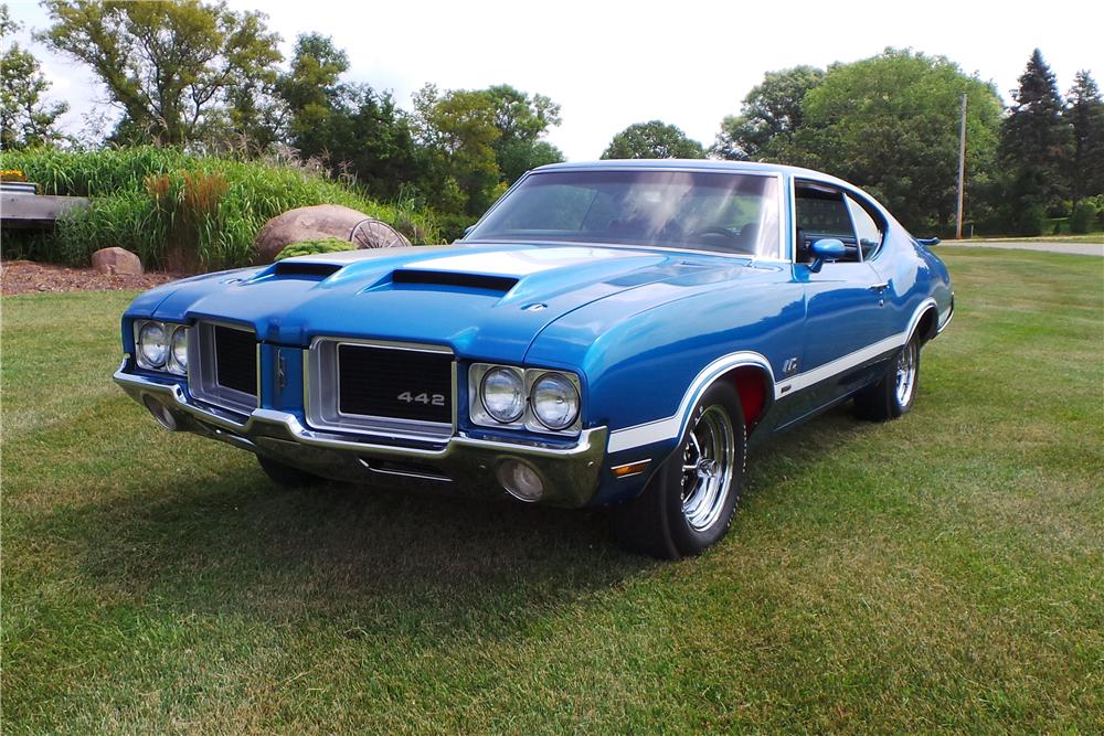 1971 OLDSMOBILE CUTLASS 442 2 DOOR HARDTOP