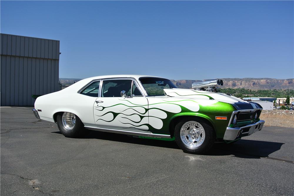 1972 CHEVROLET NOVA CUSTOM 2 DOOR COUPE