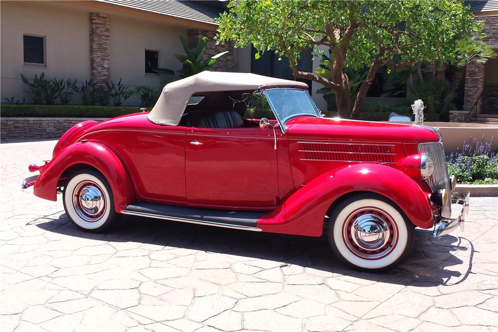 1936 FORD CUSTOM 2 DOOR ROADSTER