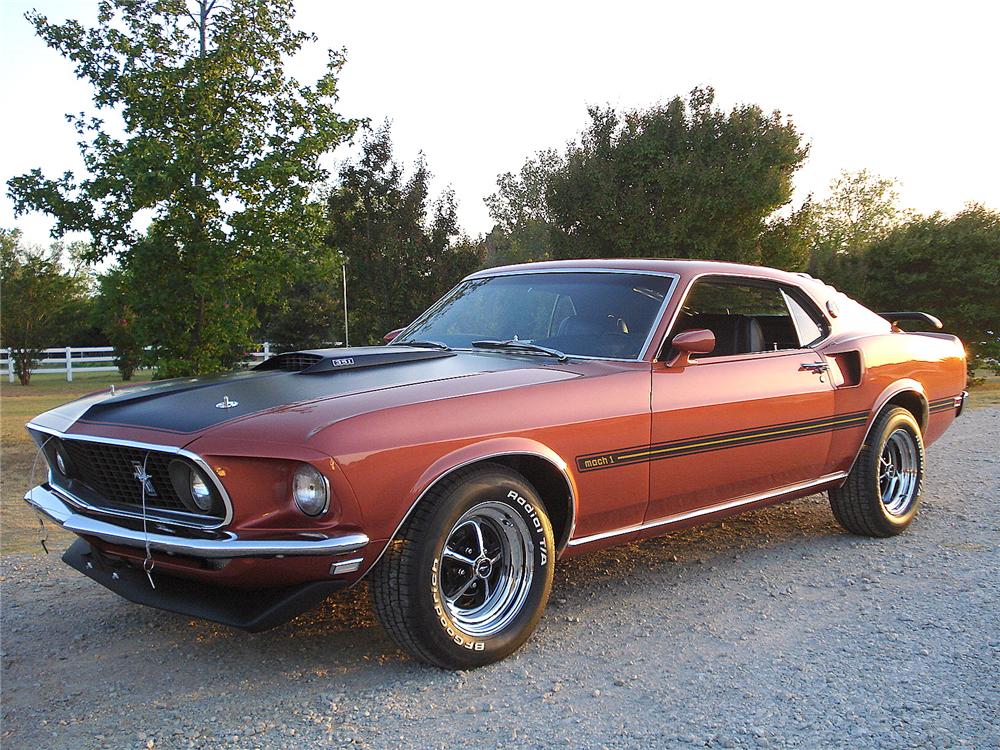 1969 FORD MUSTANG MACH 1 FASTBACK