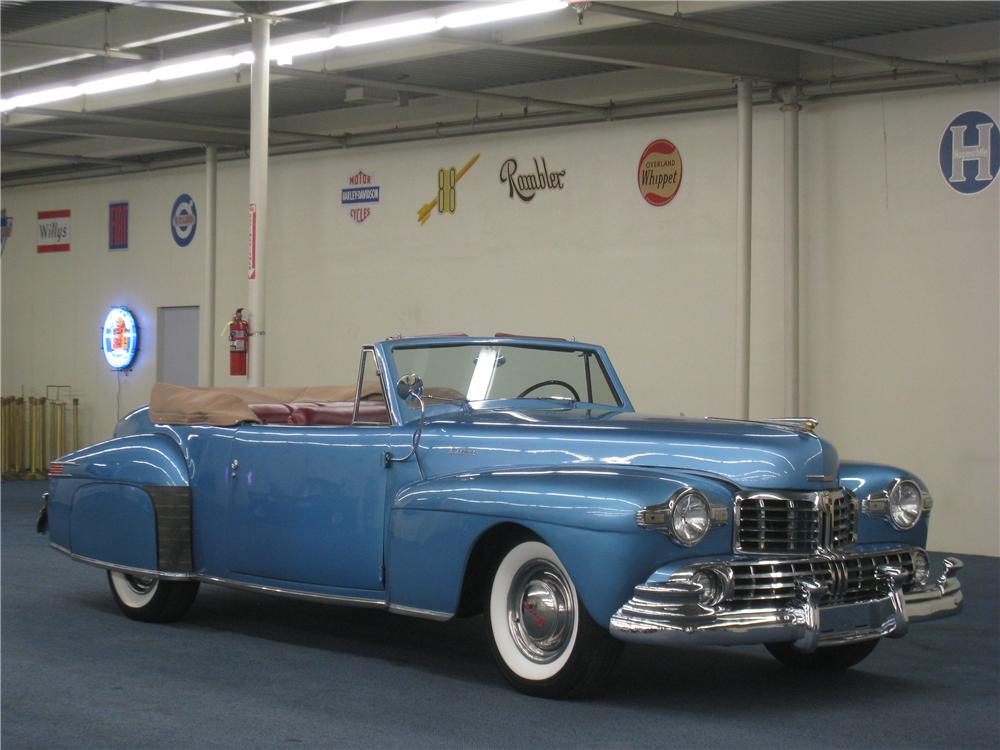 1948 LINCOLN CONTINENTAL CONVERTIBLE