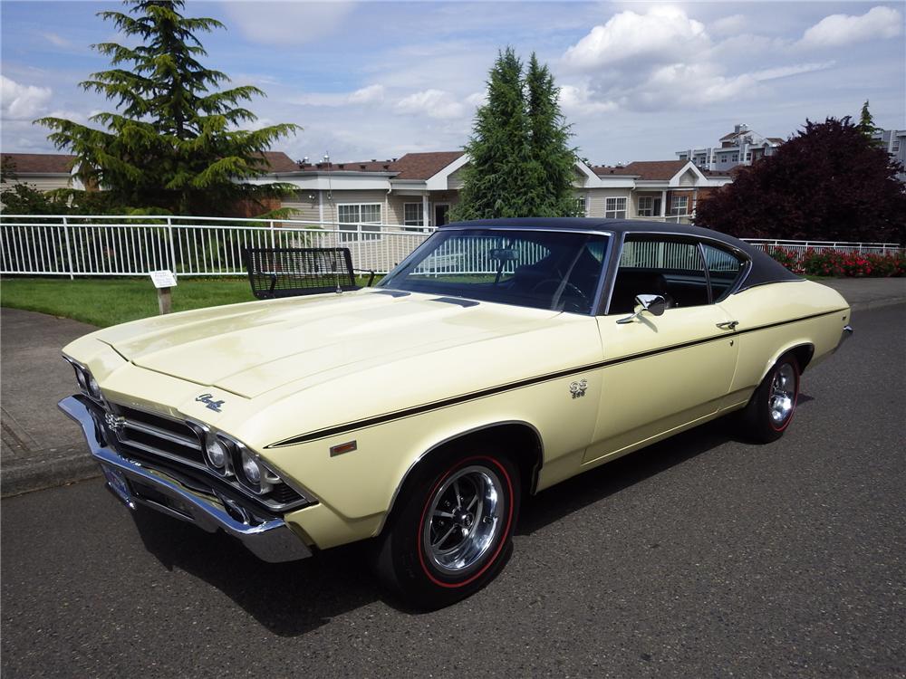 1969 CHEVROLET CHEVELLE SS 396 2 DOOR HARDTOP