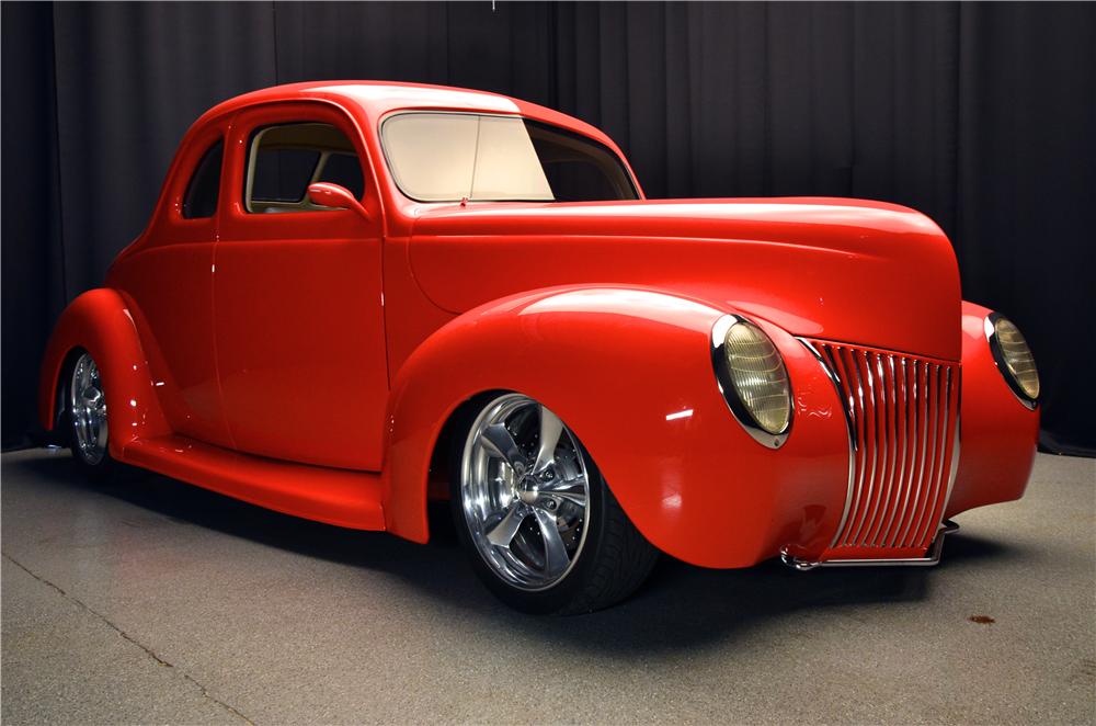 1939 FORD CUSTOM 2 DOOR COUPE