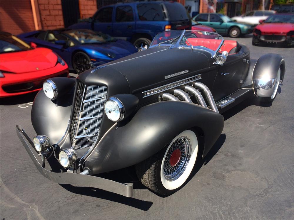 1936 AUBURN BOATTAIL SPEEDSTER CUSTOM RE-CREATION