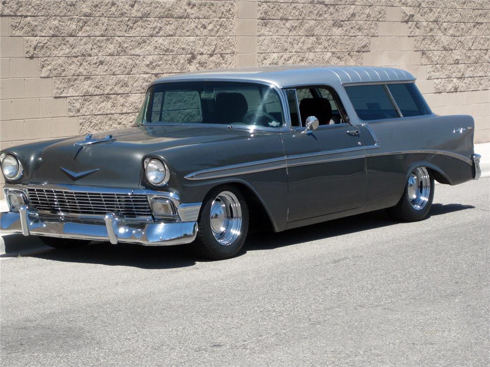 1956 CHEVROLET NOMAD CUSTOM 2 DOOR WAGON