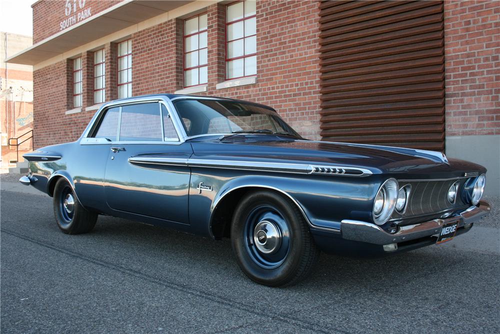 1962 PLYMOUTH FURY CUSTOM 2 DOOR HARDTOP