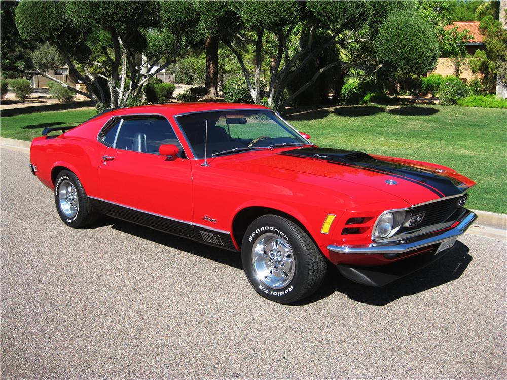 1970 FORD MUSTANG MACH 1 FASTBACK