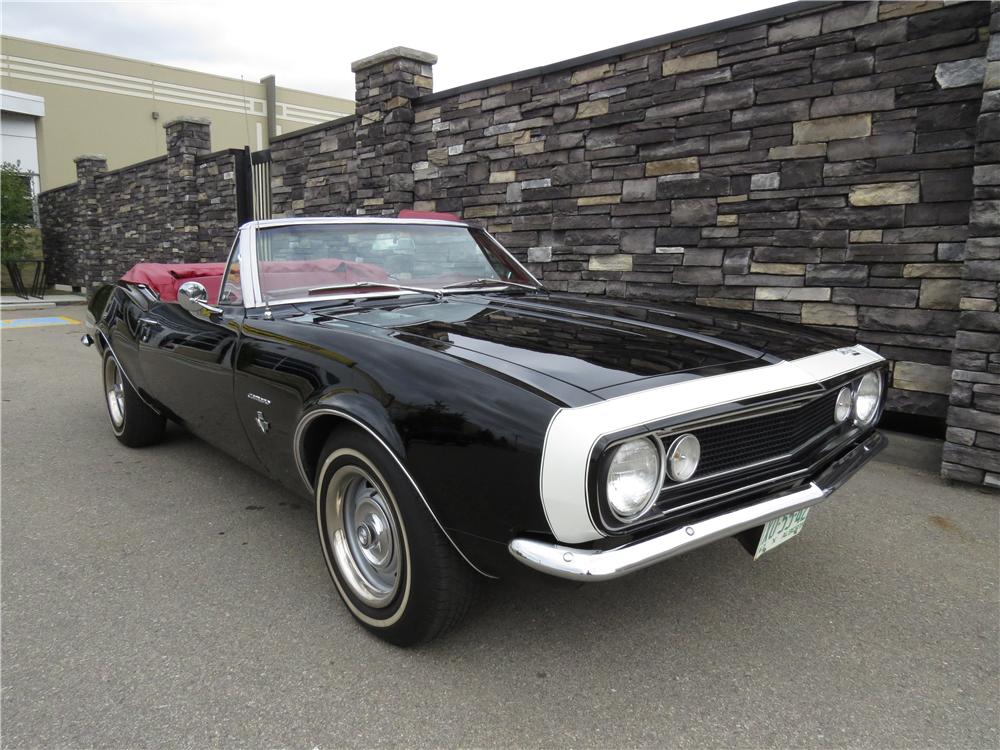 1967 CHEVROLET CAMARO CONVERTIBLE