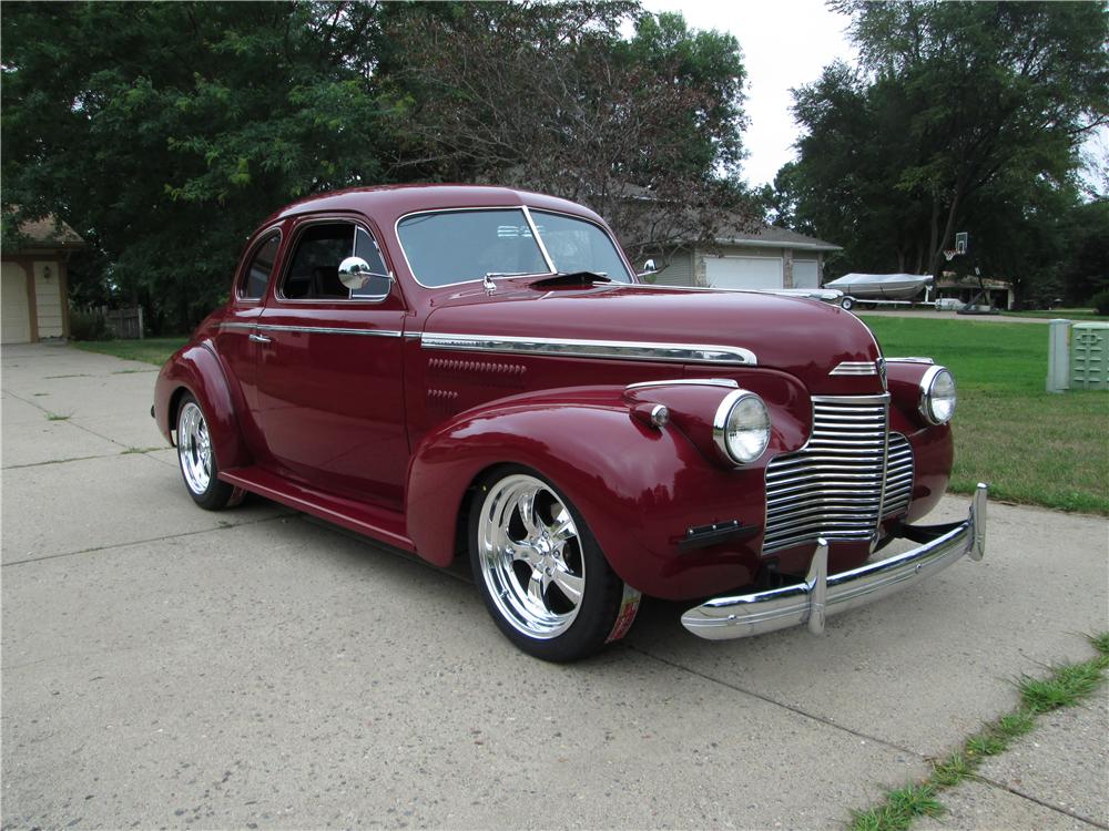 1940 CHEVROLET MASTER DELUXE CUSTOM 2 DOOR COUPE