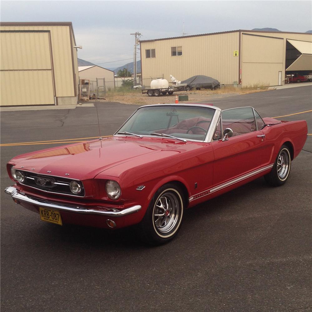 1966 FORD MUSTANG GT CONVERTIBLE