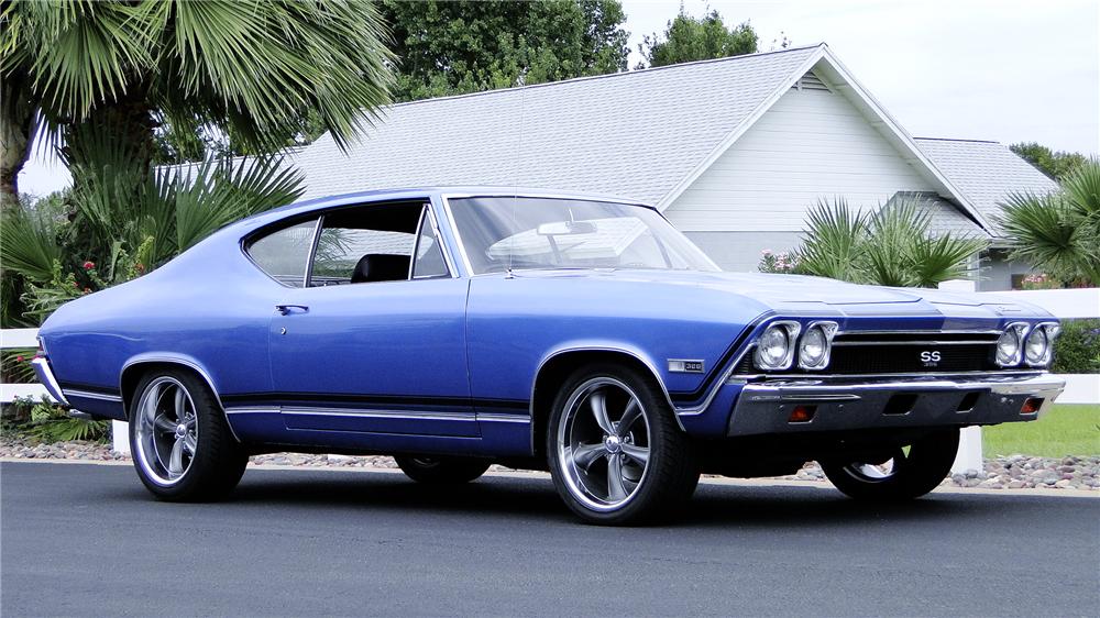 1968 CHEVROLET CHEVELLE SS 396 CUSTOM 2 DOOR COUPE