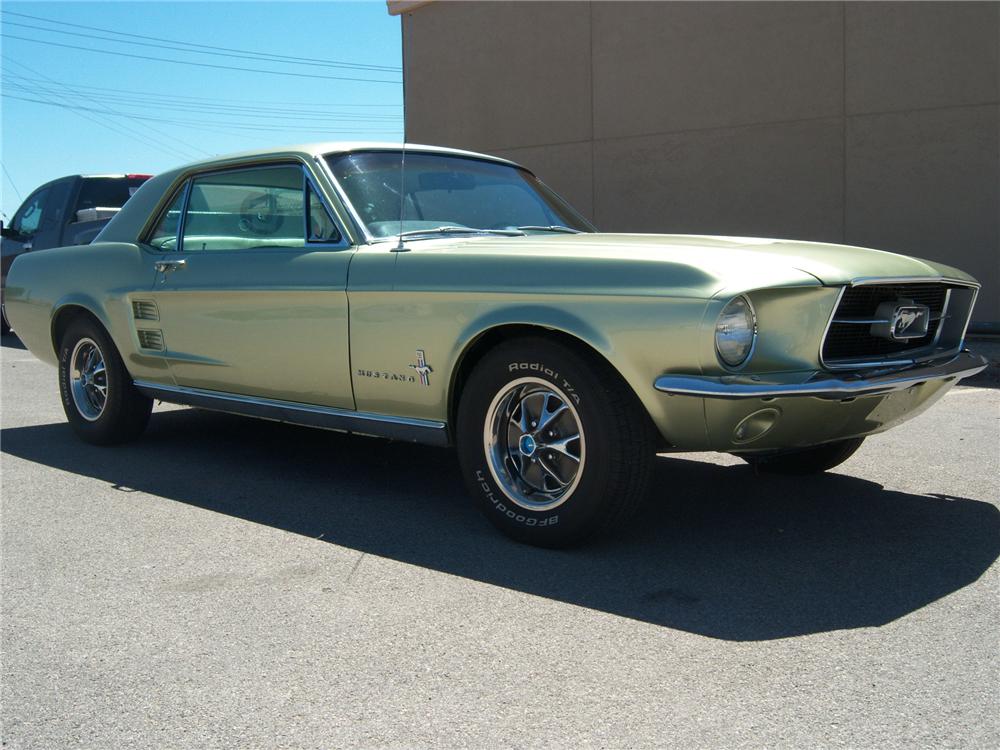 1967 FORD MUSTANG CUSTOM 2 DOOR HARDTOP