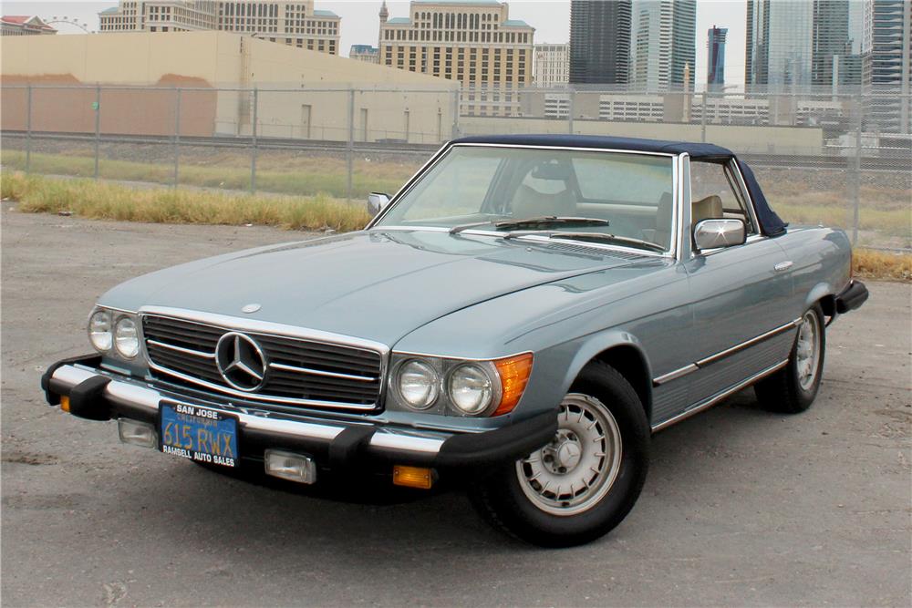 1977 MERCEDES-BENZ 450SL CONVERTIBLE