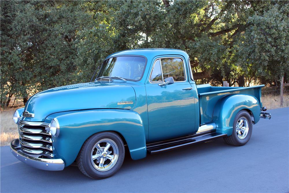 1952 CHEVROLET 3100 CUSTOM PICKUP