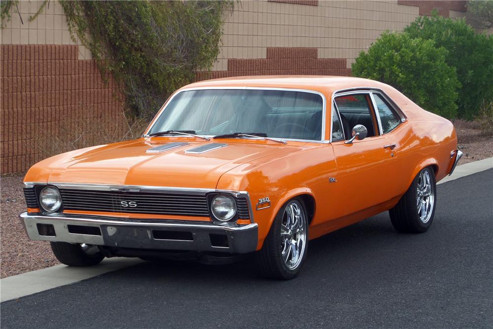 1972 CHEVROLET NOVA CUSTOM COUPE