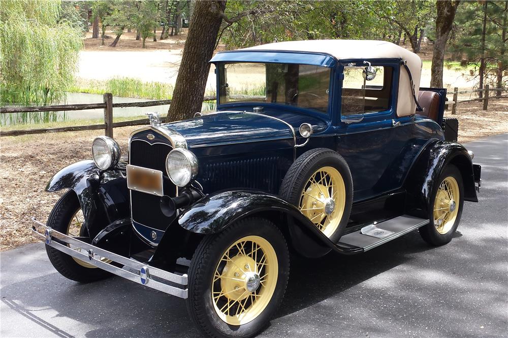 1931 FORD MODEL A SPORT COUPE