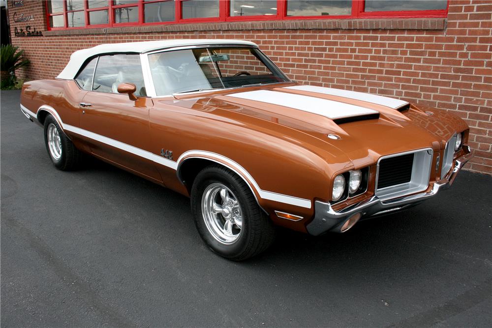 1971 OLDSMOBILE CUTLASS CONVERTIBLE