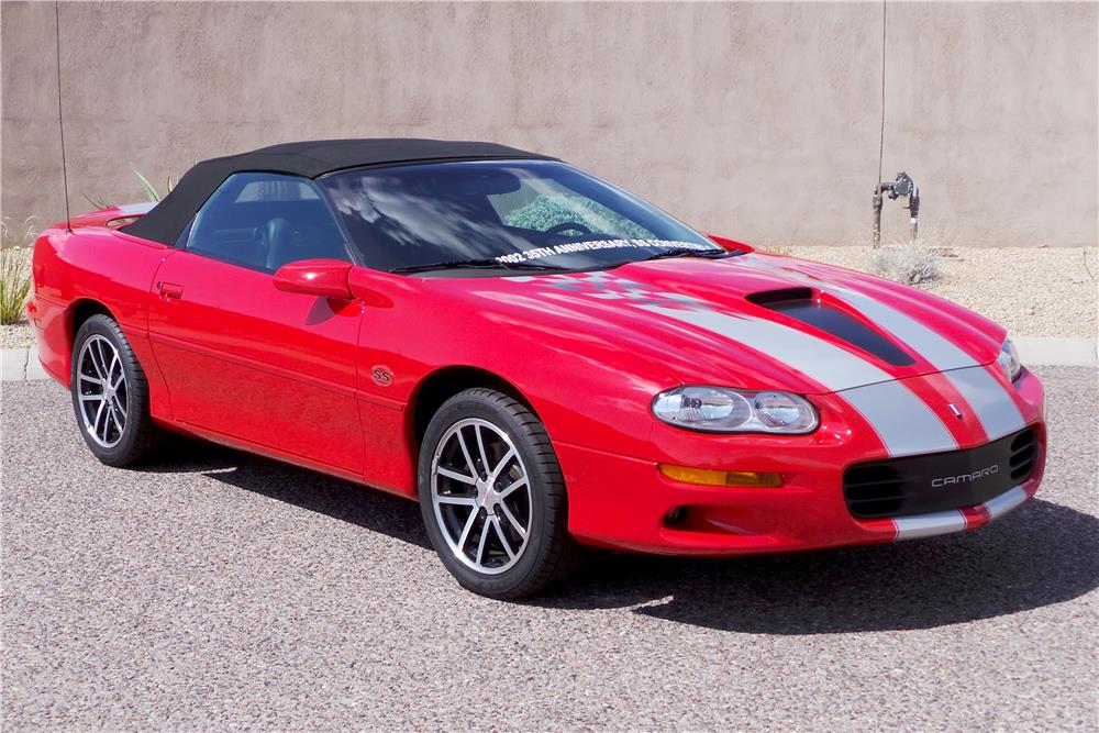 2002 CHEVROLET CAMARO Z/28 CONVERTIBLE