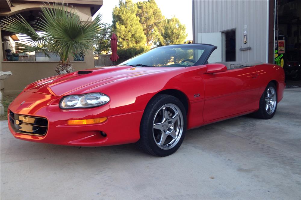 2002 CHEVROLET CAMARO SS CONVERTIBLE