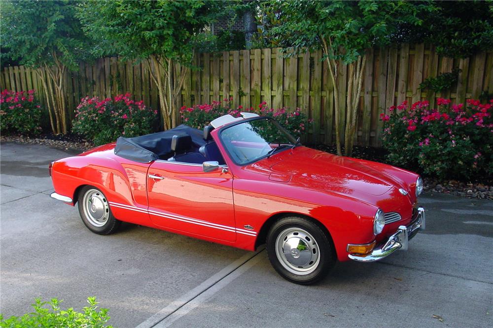 1971 VOLKSWAGEN KARMANN GHIA CONVERTIBLE