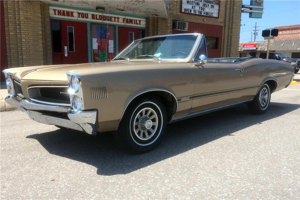 1966 PONTIAC LEMANS CONVERTIBLE